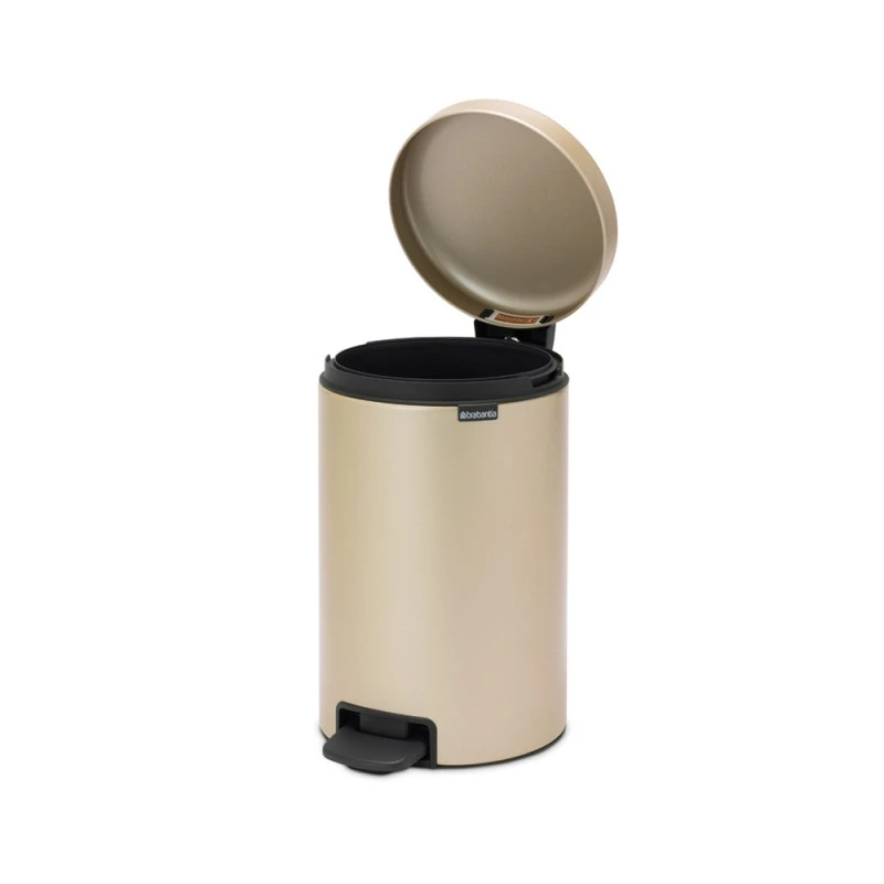 Кош за смет с педал Brabantia NewIcon 12L, Champagne